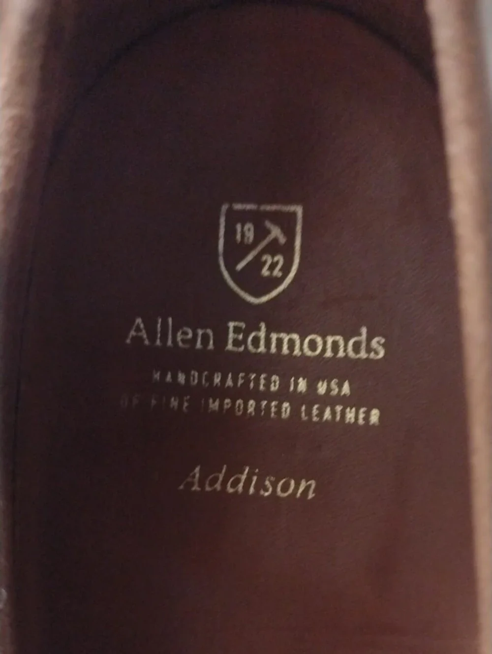 Allen Edmonds Men's Leather Oxford Shoes (J1085)